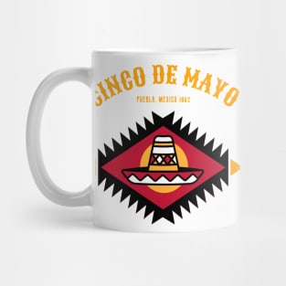 Cinco de Mayo 1862 Puebla Mexico Mug